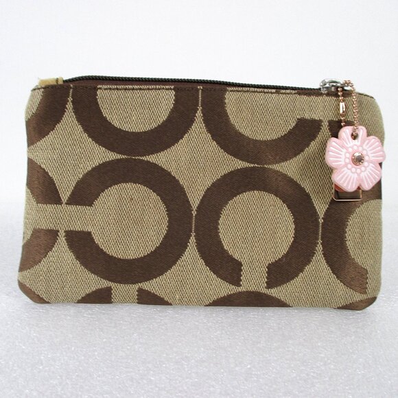 COACH ZIP MAKE-UP BAG - Picture 6 of 12